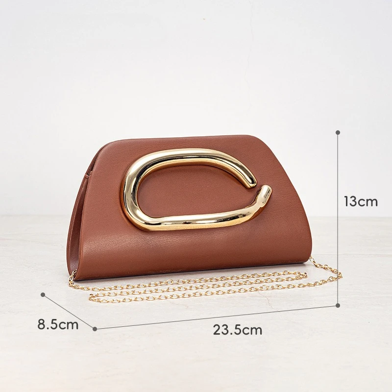 Gold Metal Closure Box Clutch Bag Women Evening Wedding Party Cute Purse Bag Handbag Brown Black 2025 Spring New Fashion Chic
Gold Metal Closure Box Clutch Bag Women Evening Wedding Party Cute Purse Bag Handbag Brown Black 2025 Spring New Fashion Chic
