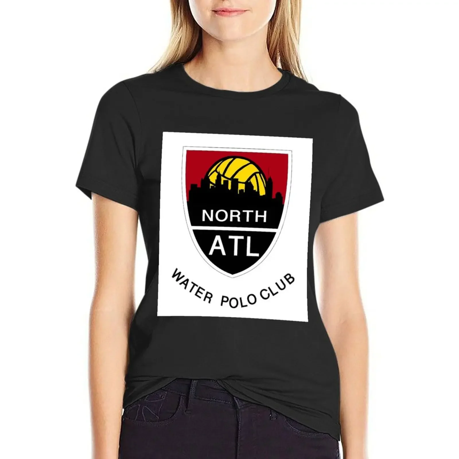 Футболка с логотипом команды North Atlanta Water Polo, винтажная рубашка с животным принтом для девочек, милая одежда, футболки в стиле рок-н-ролл для женщин
Футболка с логотипом команды North Atlanta Water Polo, винтажная рубашка с животным принтом для девочек, милая одежда, футболки в стиле рок-н-ролл для женщин