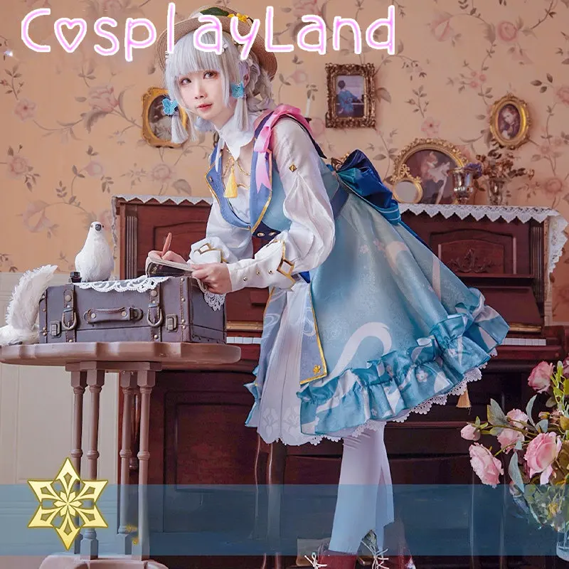Платье для косплея Kamisato Ayaka Game Genshin Impact Ayaka весенний Цветущий смешной Косплей Костюм милое платье горничной лолиты нарядное платье
Платье для косплея Kamisato Ayaka Game Genshin Impact Ayaka весенний Цветущий смешной Косплей Костюм милое платье горничной лолиты нарядное платье