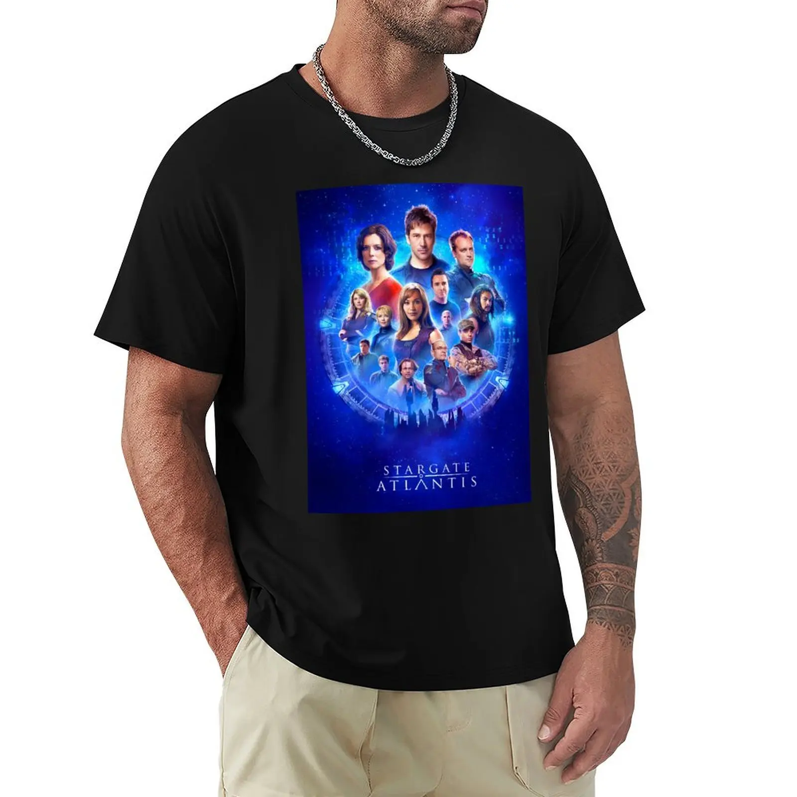 Stargate: Atlantis (cast) T-Shirt Active Wear Sports T-Shirt for Men
Stargate: Atlantis (cast) T-Shirt Active Wear Sports T-Shirt for Men