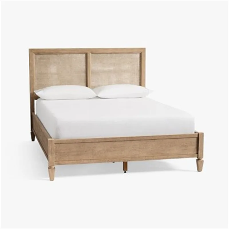 Retro solid wood bed French simple old log 1.5 meters 1.8 meters, master bedroom double bed
Retro solid wood bed French simple old log 1.5 meters 1.8 meters, master bedroom double bed