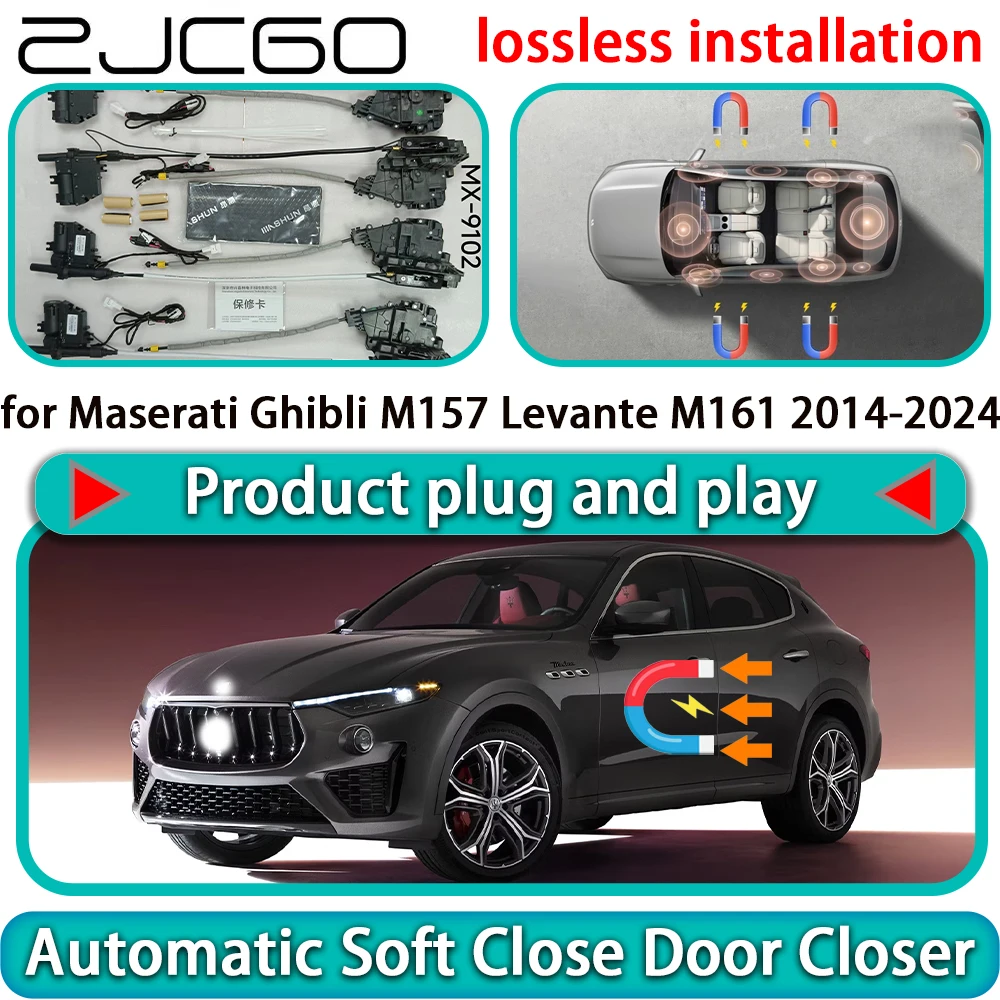 ZJCGO for Maserati Ghibli M157 Levante M161 2014-2024 Auto Pull Soft Close Door Kit Power Latch Door Catch Soft Closing Assist
ZJCGO for Maserati Ghibli M157 Levante M161 2014-2024 Auto Pull Soft Close Door Kit Power Latch Door Catch Soft Closing Assist
