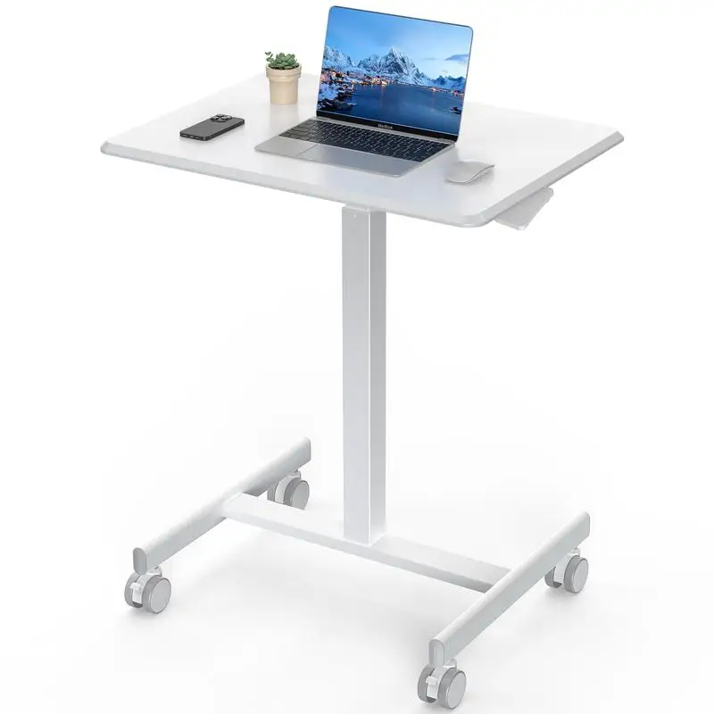 Furnest Furniture Indoor Furniture Tables & Desks Adjustable Height Mobile Small Standing Desk with Lockable Wheels 
Furnest Furniture Indoor Furniture Tables & Desks Adjustable Height Mobile Small Standing Desk with Lockable Wheels