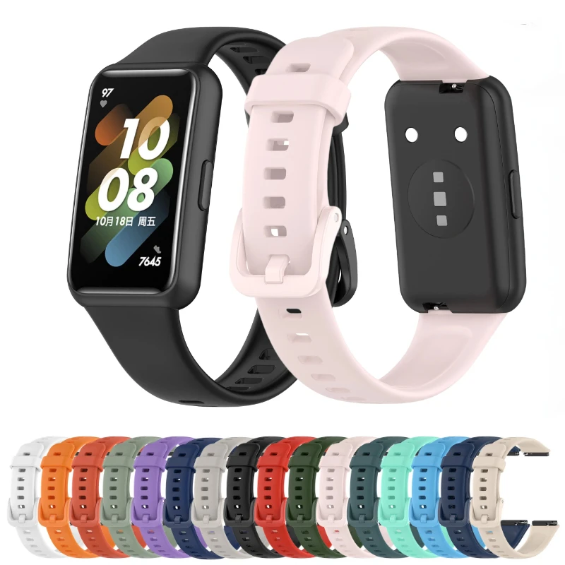 Silicone Watch Strap for Huawei Band 7 Original Belt Sports Smart Watch Bracelet Replacement for Huawei Band 7 Correa Wristband
Silicone Watch Strap for Huawei Band 7 Original Belt Sports Smart Watch Bracelet Replacement for Huawei Band 7 Correa Wristband
