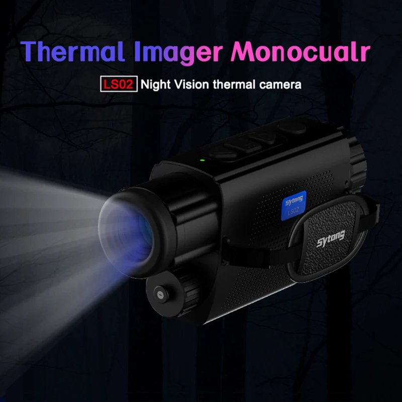 Sytong LS02 256x192 Handheld Thermal Imager for Hunting Night Vision Detector WiFi Connection Outdoor Telescope Infrared Camera
Sytong LS02 256x192 Handheld Thermal Imager for Hunting Night Vision Detector WiFi Connection Outdoor Telescope Infrared Camera