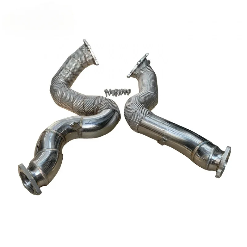 High quality hot sell Performance Stainless Steel Exhaust Tubing Catless Downpipe with Heatshield for Audi S6 RS6 S7 Accessories
High quality hot sell Performance Stainless Steel Exhaust Tubing Catless Downpipe with Heatshield for Audi S6 RS6 S7 Accessories
