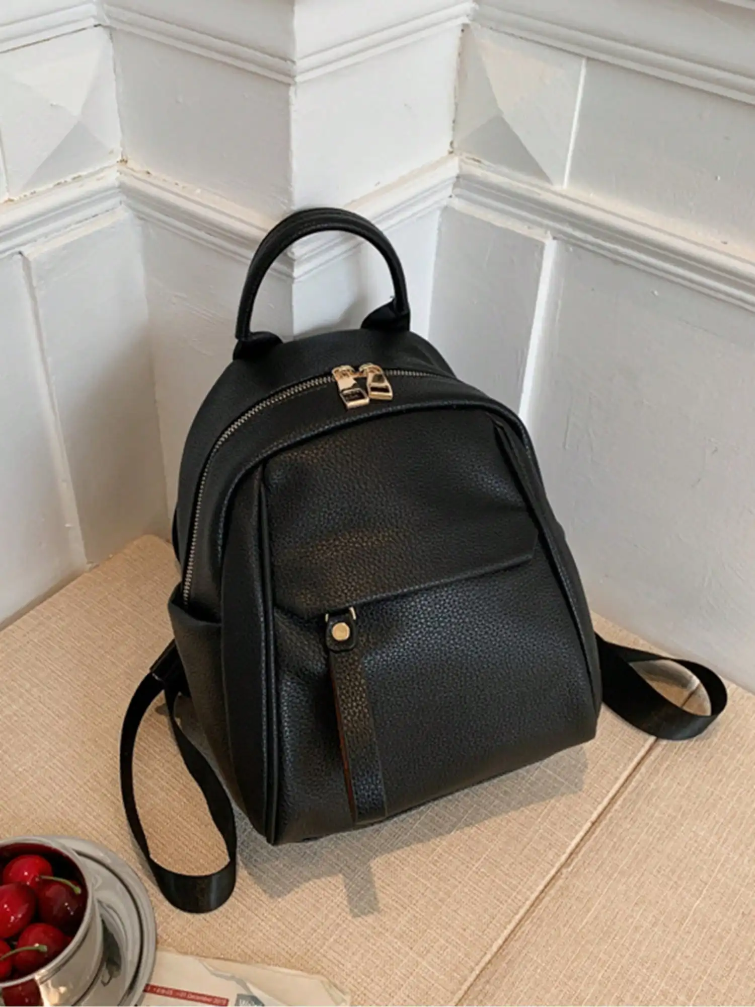 Backpack For Women Small Backpack Purse PU Leather Zipper Closure Satchel Bag Adjustable Strap, School Backpack
Backpack For Women Small Backpack Purse PU Leather Zipper Closure Satchel Bag Adjustable Strap, School Backpack