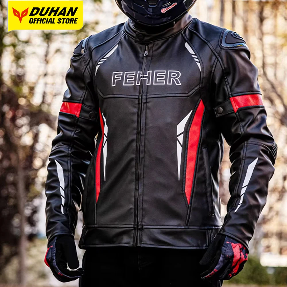 Windproof Waterproof Motorcycle Jacket Leather Motocross Jacket Wear Resistant Motorbike Jacket Men Warm Moto Leather Clothing
Windproof Waterproof Motorcycle Jacket Leather Motocross Jacket Wear Resistant Motorbike Jacket Men Warm Moto Leather Clothing