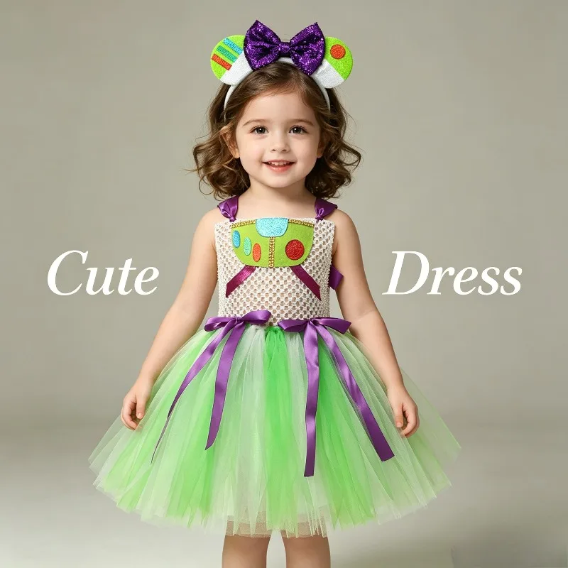 Halloween Space Style Cosplay Princess Tutu Dress Fluffy Tulle Party Costume Fancy Dress Up Outfit Holiday Performance Wear
Halloween Space Style Cosplay Princess Tutu Dress Fluffy Tulle Party Costume Fancy Dress Up Outfit Holiday Performance Wear