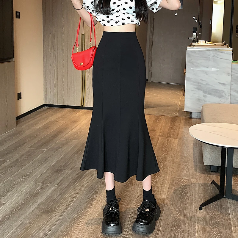 S-XL Fish Tail Long Skirt Women Mermaid Trumpet Ankle Length Empire High Waist Skinny Bodycon Mide Long Skirts Female(x1528
S-XL Fish Tail Long Skirt Women Mermaid Trumpet Ankle Length Empire High Waist Skinny Bodycon Mide Long Skirts Female(x1528
