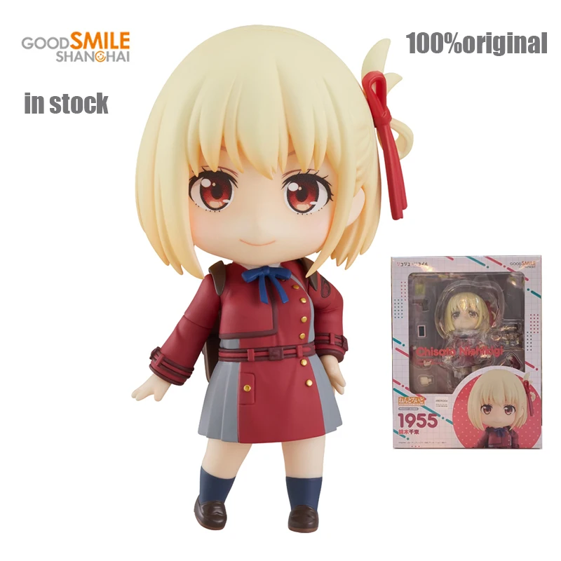 Оригинальная фигурка Lycoris, оригинальная Аниме Фигурка хорошей улыбки nishikier Chisato Nendoroid 10 см, модель, игрушки для мальчиков, подарок
Оригинальная фигурка Lycoris, оригинальная Аниме Фигурка хорошей улыбки nishikier Chisato Nendoroid 10 см, модель, игрушки для мальчиков, подарок