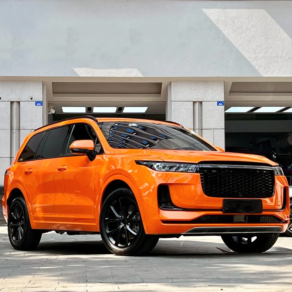 Glossy Pearl Orange Car Sticker Wrap Film Color Change Vinyl Film PET Bubble Free Wrapping Decals Car Sticker Interior Exterior
Glossy Pearl Orange Car Sticker Wrap Film Color Change Vinyl Film PET Bubble Free Wrapping Decals Car Sticker Interior Exterior