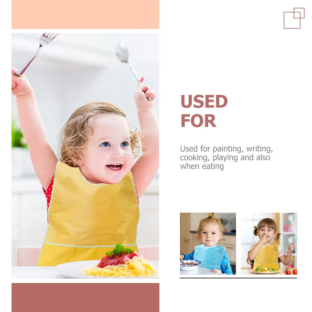 2pcs Painting Apron Kids Smock Waterproof Drawing Clothes Sleeveless Bib Dinner Child Nylon Easy Dry
2pcs Painting Apron Kids Smock Waterproof Drawing Clothes Sleeveless Bib Dinner Child Nylon Easy Dry