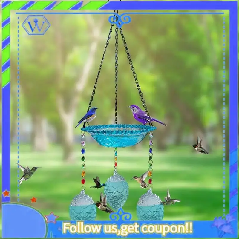 Easy To Use Hanging Bird Feeder Birdbath For Garden Outdoor Decor Yard Farm Supplies Hummingbird Feeder With S-Shaped Hook
Easy To Use Hanging Bird Feeder Birdbath For Garden Outdoor Decor Yard Farm Supplies Hummingbird Feeder With S-Shaped Hook