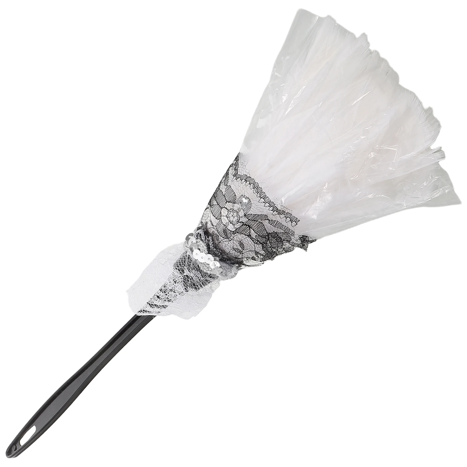 White Maid Duster With Lace Trim Cosplay Witch Prop For Stage Performance Duster For Cleaning Ideal For French Maid Costume
White Maid Duster With Lace Trim Cosplay Witch Prop For Stage Performance Duster For Cleaning Ideal For French Maid Costume