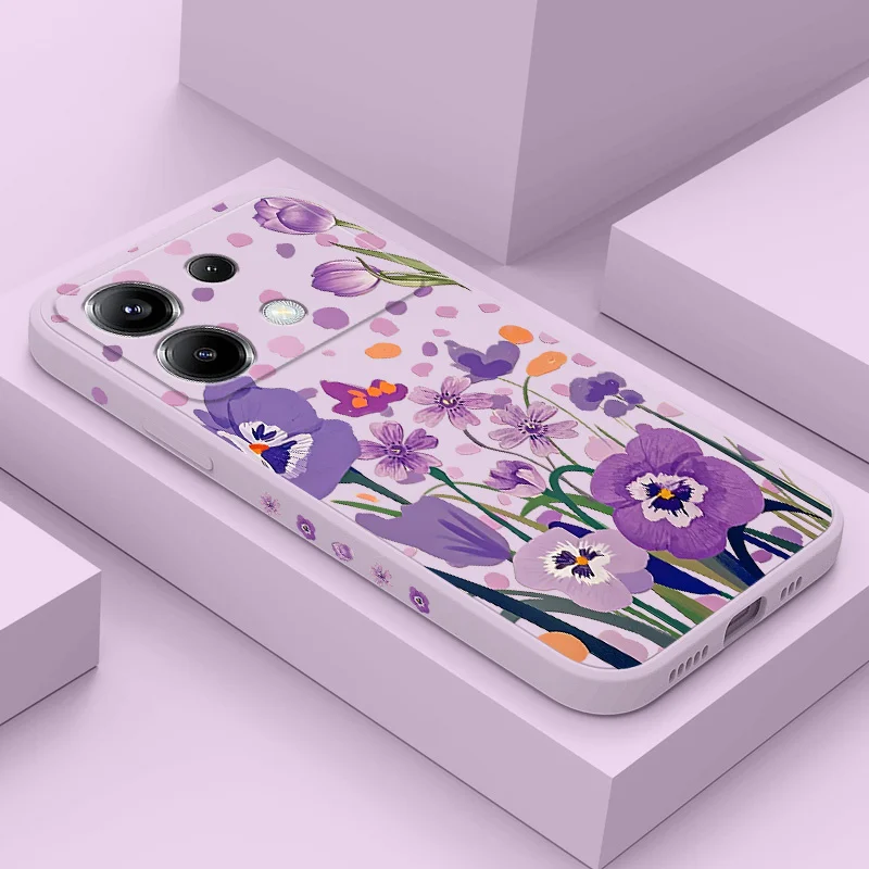 Purple Charm Tulip Phone Case For Xiaomi Poco F7 X7 X6 F6 M6 M5 M5S F5 X5 F4 X4 M4 F3 M3 X3 Pro 4G 5G GT Silicone Cover 
Purple Charm Tulip Phone Case For Xiaomi Poco F7 X7 X6 F6 M6 M5 M5S F5 X5 F4 X4 M4 F3 M3 X3 Pro 4G 5G GT Silicone Cover