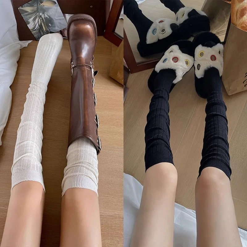JK Anti-Slip Knight Boot Socks Soft Cotton Pile Socks Knee High Stockings for Girl Equestrian Sports Footwear Japanese Calf Sock
JK Anti-Slip Knight Boot Socks Soft Cotton Pile Socks Knee High Stockings for Girl Equestrian Sports Footwear Japanese Calf Sock