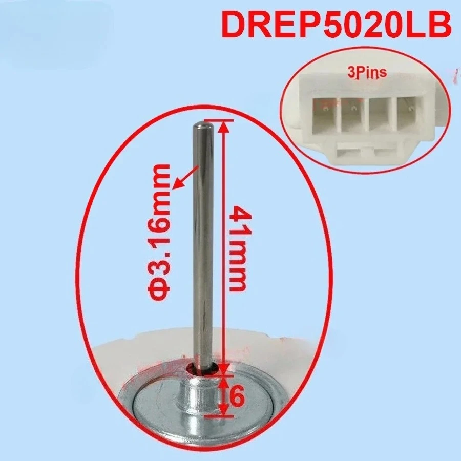 Suitable for Samsung refrigerator refrigeration cooling fan brushless fan motor motor DREP5020LB 3.21W
Suitable for Samsung refrigerator refrigeration cooling fan brushless fan motor motor DREP5020LB 3.21W