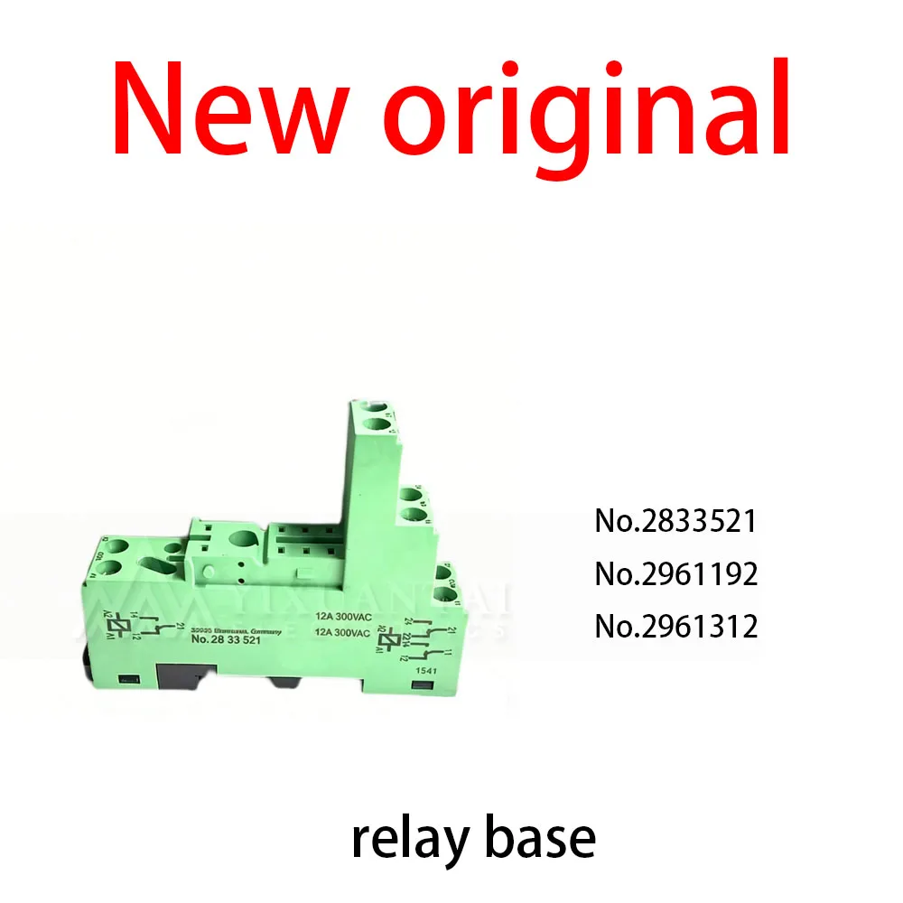 1Pcs/Lot New original No.2833521 No.2961192 No.2961312 relay base
1Pcs/Lot New original No.2833521 No.2961192 No.2961312 relay base