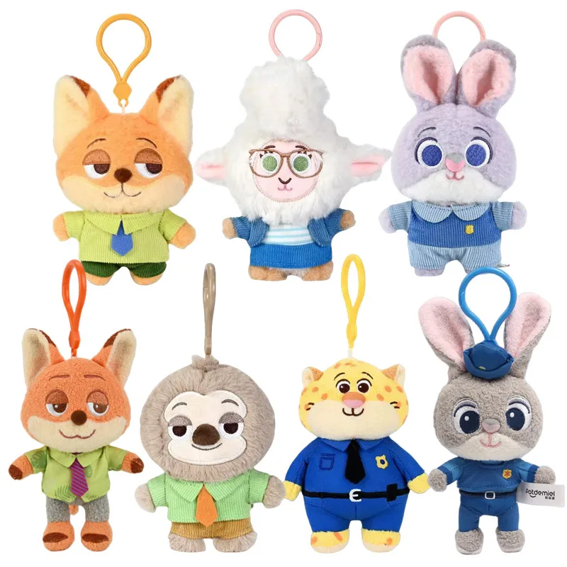 Anime Zootopia 2 Plush Toys 12cm Judy Nick Benjamin sloth Cartoon Animal Stuffed Plush Toys Doll Backpack ornament
Anime Zootopia 2 Plush Toys 12cm Judy Nick Benjamin sloth Cartoon Animal Stuffed Plush Toys Doll Backpack ornament