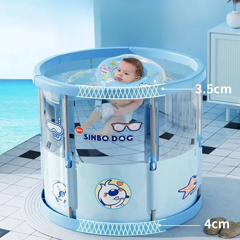 Baby Swimming Tub, Foldable and Transparent Thickened Bathtub for Newborns and Toddlers, Indoor Use Baby Pool for Home
Baby Swimming Tub, Foldable and Transparent Thickened Bathtub for Newborns and Toddlers, Indoor Use Baby Pool for Home