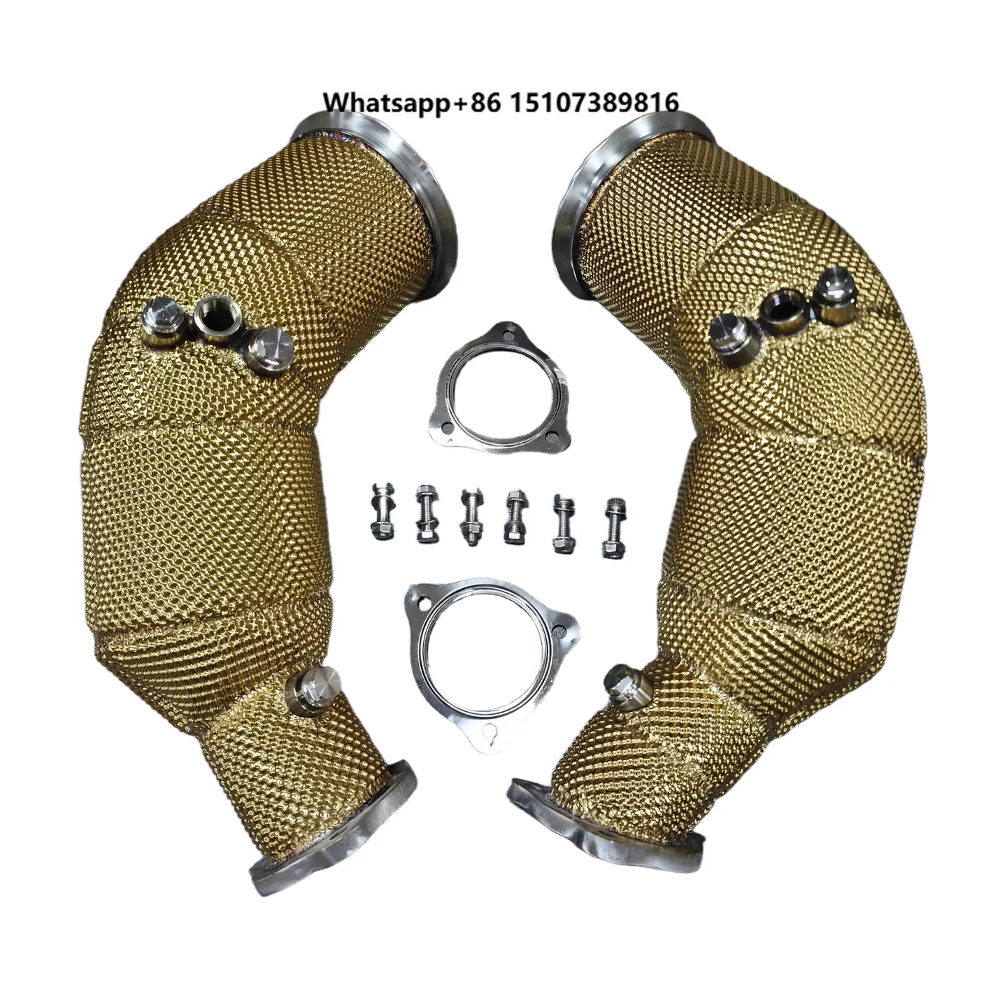 Stainless Steel Heatshield Downpipe for RS4 B9 Downpipe
Stainless Steel Heatshield Downpipe for RS4 B9 Downpipe