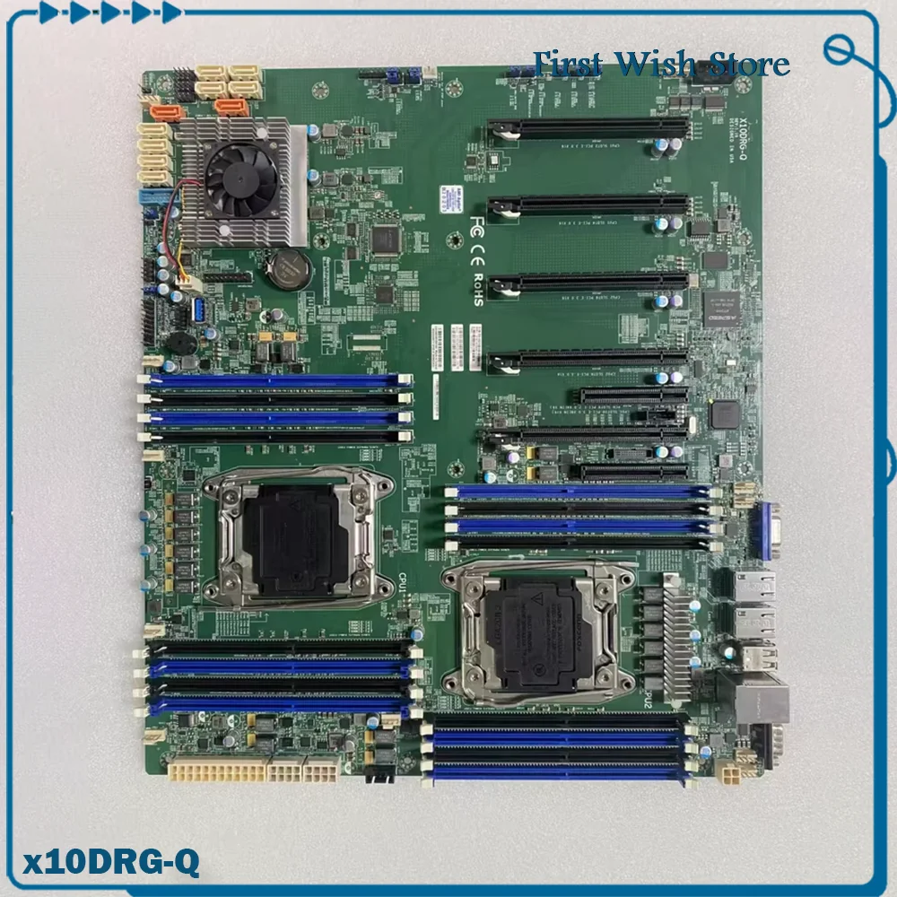 Dual server motherboard X10DRG-Q
Dual server motherboard X10DRG-Q