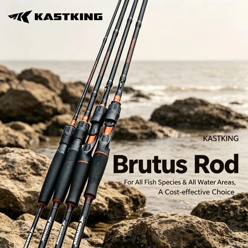 Kastking 1.8/2.13m 2-Piece Casting Rod Carbon Fiber with Ceramic Guides & Competitive Scroll holder
Kastking 1.8/2.13m 2-Piece Casting Rod Carbon Fiber with Ceramic Guides & Competitive Scroll holder