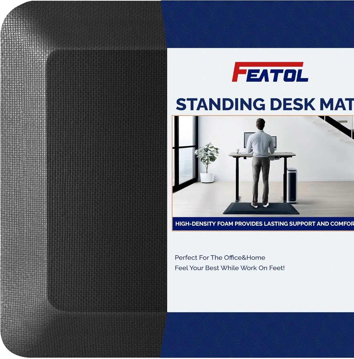 2 Packs Anti Fatigue Mats Thi Cushioned Standing Desk Mat Office, Ergonomic Kitchen Mats Set Of 2, Memory Foam Comfort Floor
2 Packs Anti Fatigue Mats Thi Cushioned Standing Desk Mat Office, Ergonomic Kitchen Mats Set Of 2, Memory Foam Comfort Floor