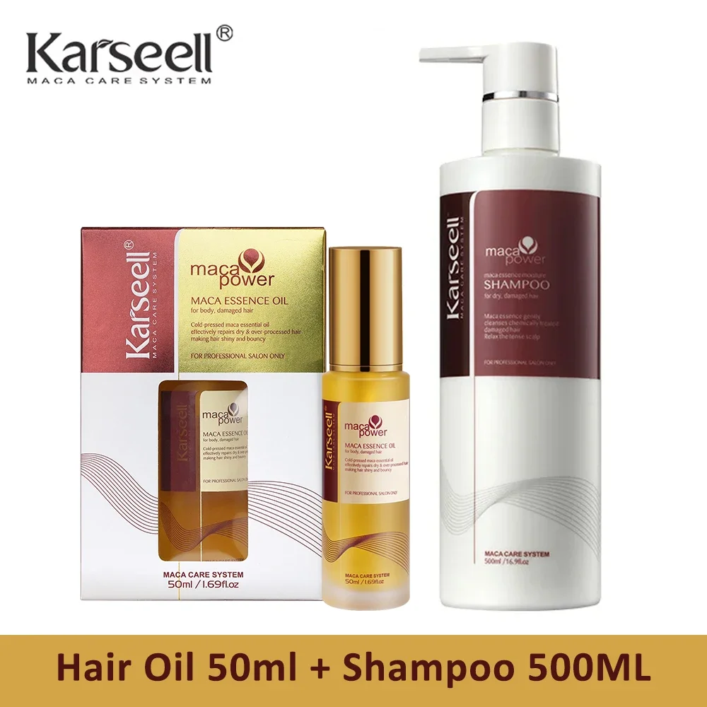 Karseell Cold-Pressed Moroccan Argan Hair Oil Weightless Repair & Nourishment for Damaged Hair
Karseell Cold-Pressed Moroccan Argan Hair Oil Weightless Repair & Nourishment for Damaged Hair