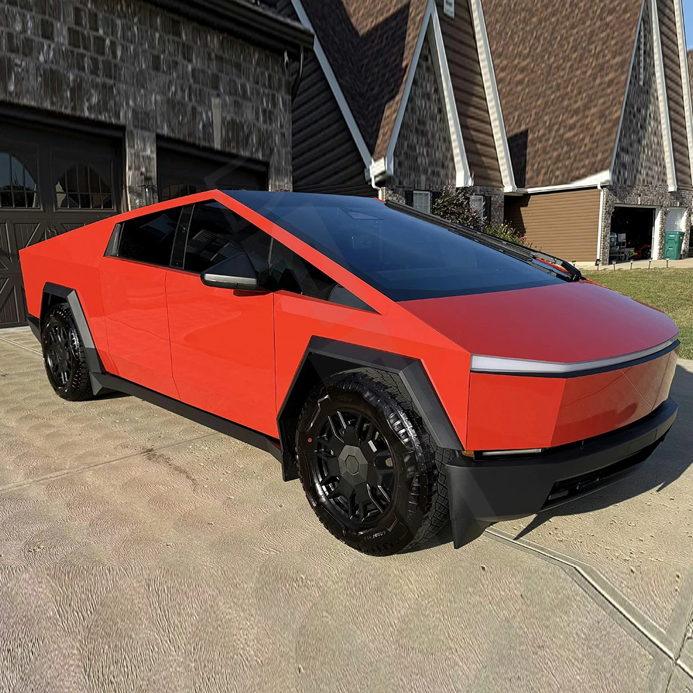 For Tesla Cybertruck 2024-2026 Pre-cut PPF DIY Color Fiery Orange PVC Paint Protection Film Color Changing Film Anti-Scratch Kit
For Tesla Cybertruck 2024-2026 Pre-cut PPF DIY Color Fiery Orange PVC Paint Protection Film Color Changing Film Anti-Scratch Kit