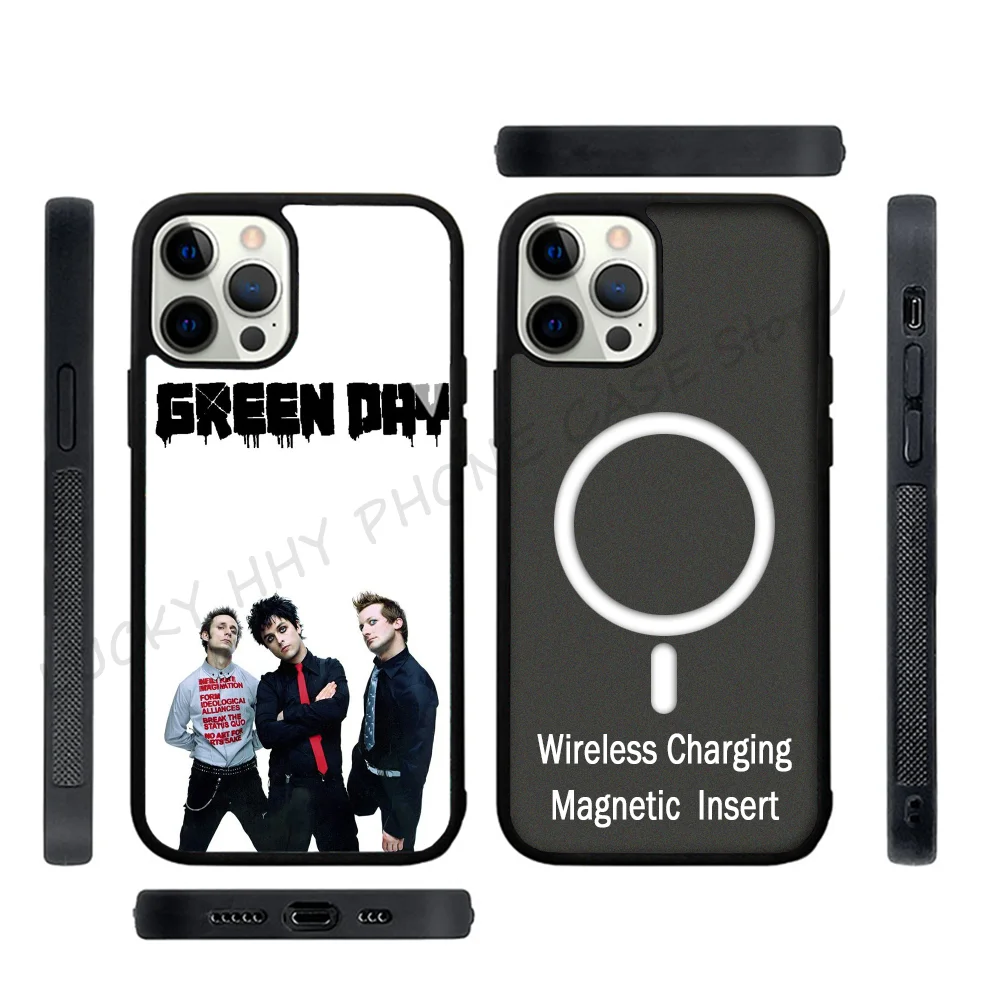 ROCK Phone Case Strong Magnetic For IPhone 15 14 13 Pro Max 11 12 Mini Green-Days For Magsafe
ROCK Phone Case Strong Magnetic For IPhone 15 14 13 Pro Max 11 12 Mini Green-Days For Magsafe