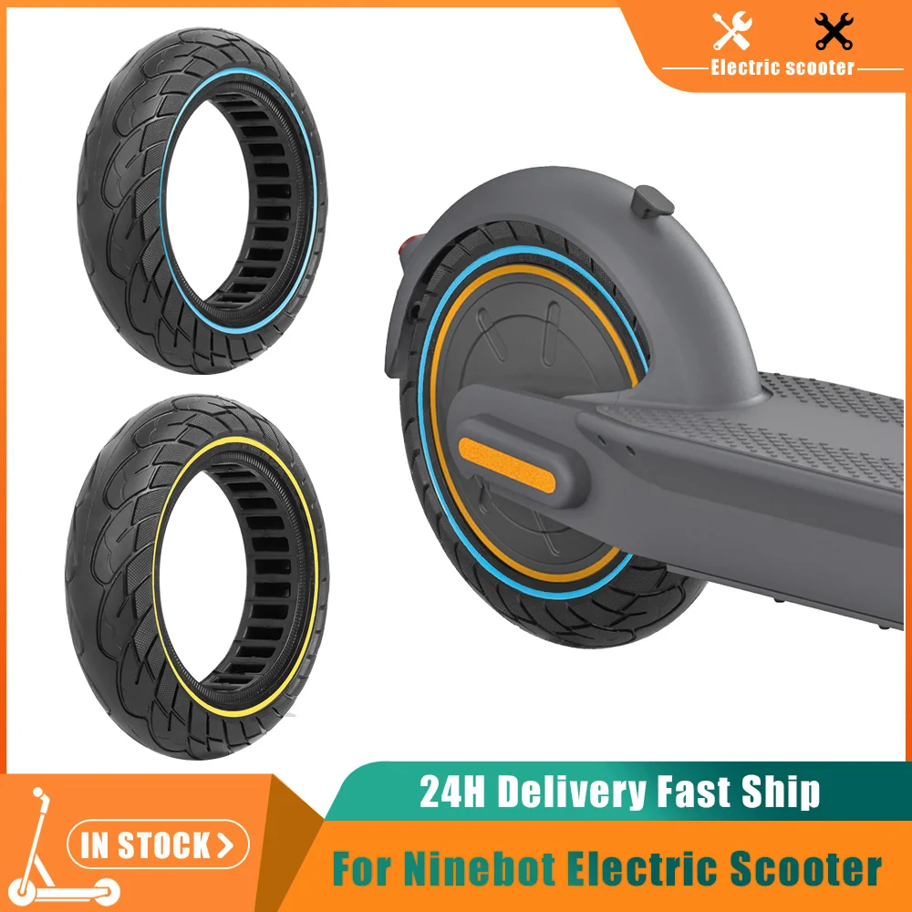 Hollow Honeycomb Solid Tire 60/70-6.5 For Ninebot Max G30 Electric Scooter Explosion-Proof 10X2.5 Shock-absorbing Tubeless Tires
Hollow Honeycomb Solid Tire 60/70-6.5 For Ninebot Max G30 Electric Scooter Explosion-Proof 10X2.5 Shock-absorbing Tubeless Tires