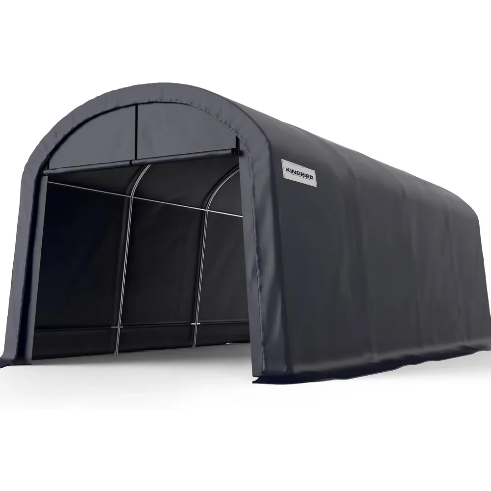 10' x 20' Round Style Garage Shelter Anti-Snow Heavy Duty Storage Shelter Carport Portable Canopy Storage Shelter Shed
10' x 20' Round Style Garage Shelter Anti-Snow Heavy Duty Storage Shelter Carport Portable Canopy Storage Shelter Shed