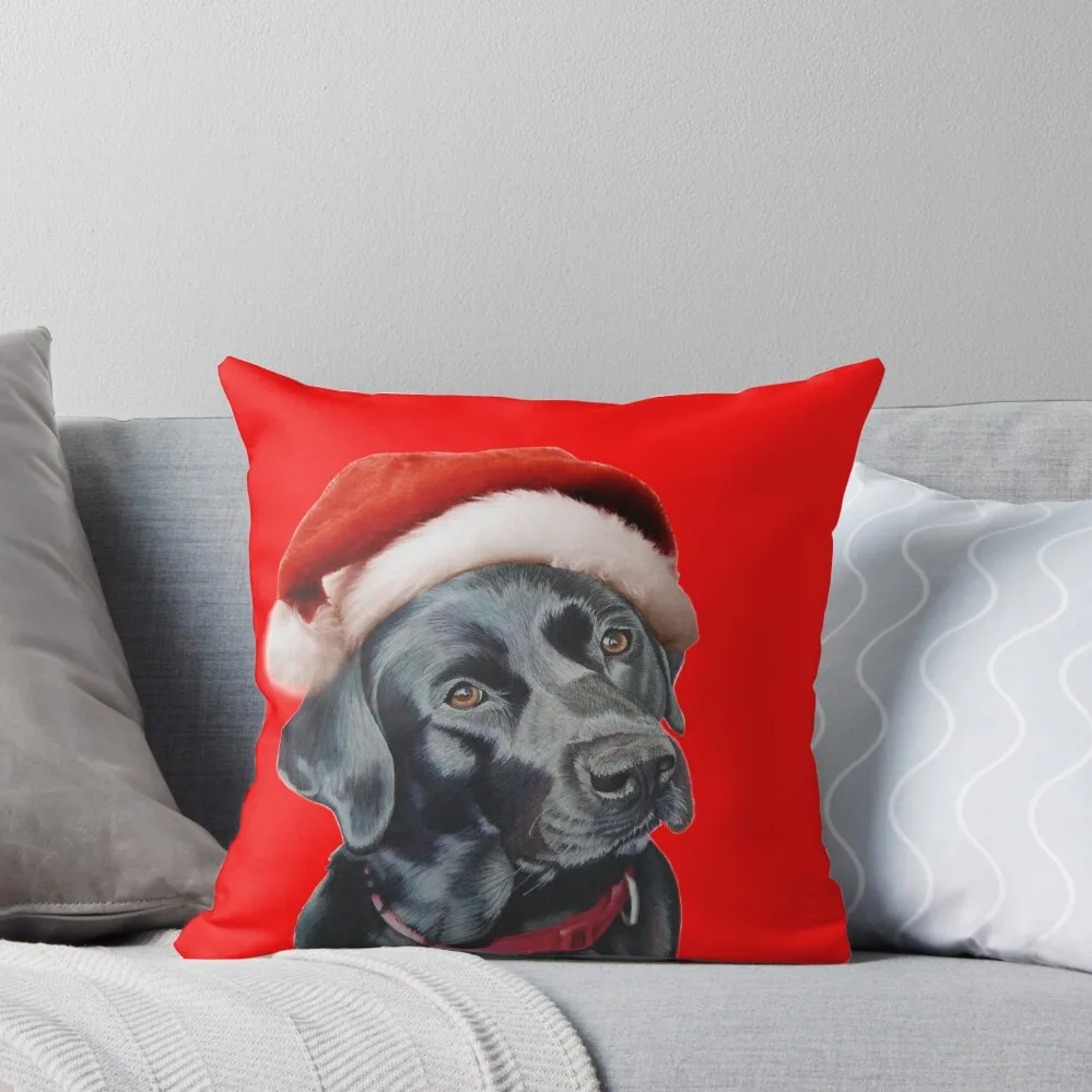Black Labrador at christmas Throw Pillow pillow pillowcase Decorative Cushions For Luxury Sofa
Black Labrador at christmas Throw Pillow pillow pillowcase Decorative Cushions For Luxury Sofa