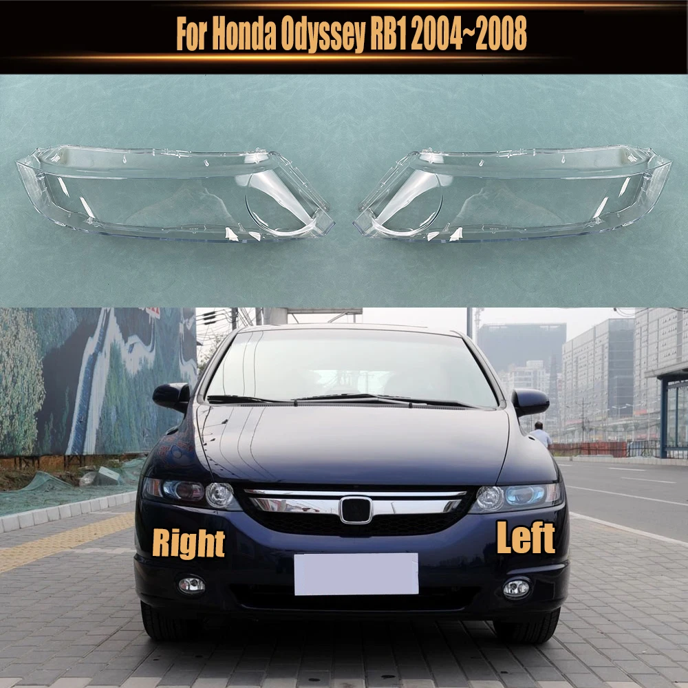 For Honda Odyssey RB1 2004~2008 Headlamps Cover Transparent Lampshade Headlight Shell Plexiglass Car Replacement Front Lens
For Honda Odyssey RB1 2004~2008 Headlamps Cover Transparent Lampshade Headlight Shell Plexiglass Car Replacement Front Lens
