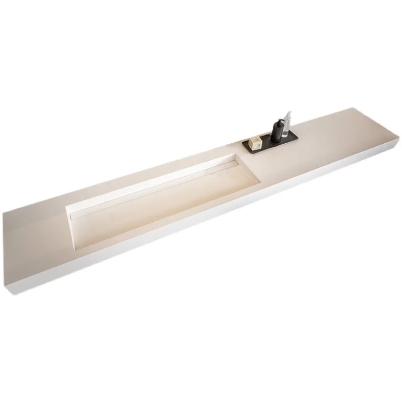 Modern hotel bathroom beautiful stone integrated basin wall-mounted courtyard balcony household washing table wash face
Modern hotel bathroom beautiful stone integrated basin wall-mounted courtyard balcony household washing table wash face