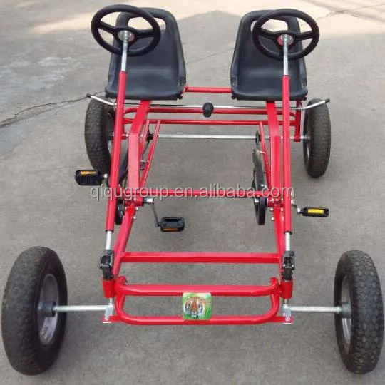 Promo Customized Hot Sale Four Wheel Heavy Duty Double Seat Pedal Go Cart for Kids and Adults
Promo Customized Hot Sale Four Wheel Heavy Duty Double Seat Pedal Go Cart for Kids and Adults