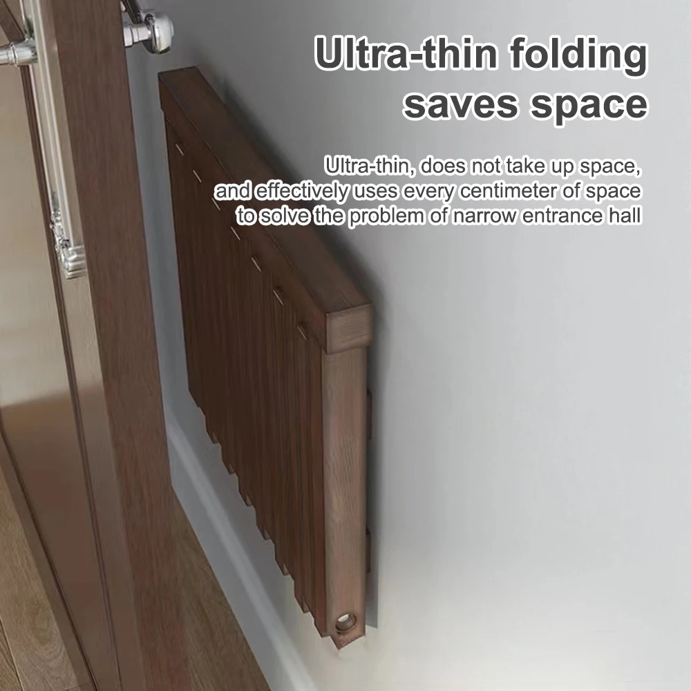Woodiness Folding Shoe Changing Stool Wall Mount Household Door Change Shoe Stool Entrance Hall Invisible Folding Chair
Woodiness Folding Shoe Changing Stool Wall Mount Household Door Change Shoe Stool Entrance Hall Invisible Folding Chair