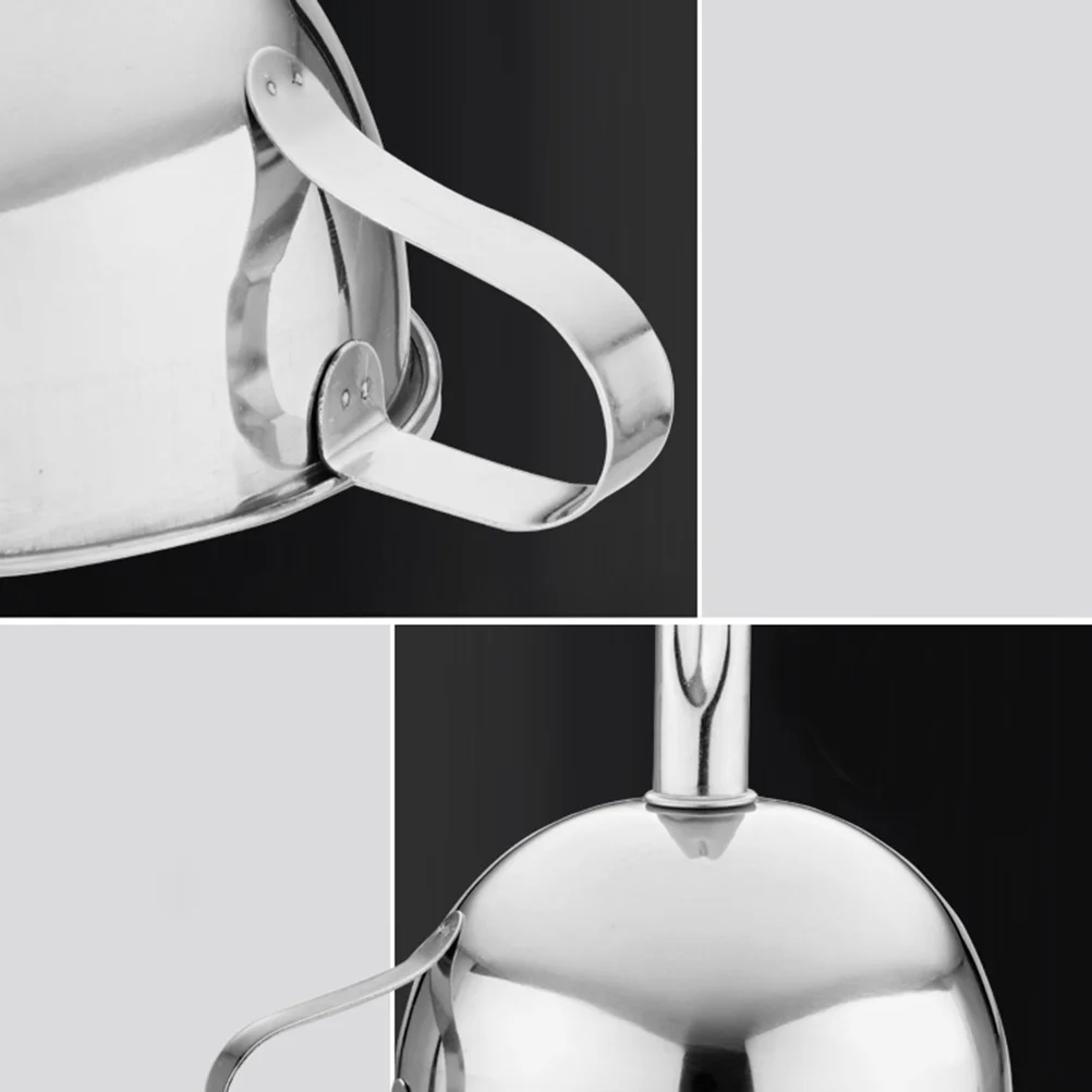2Pcs Stainless Steel Funnels Oil Strainer Liquor Cooking Kitchen Transfer Funnel Ring Handle Rust Resistant
2Pcs Stainless Steel Funnels Oil Strainer Liquor Cooking Kitchen Transfer Funnel Ring Handle Rust Resistant