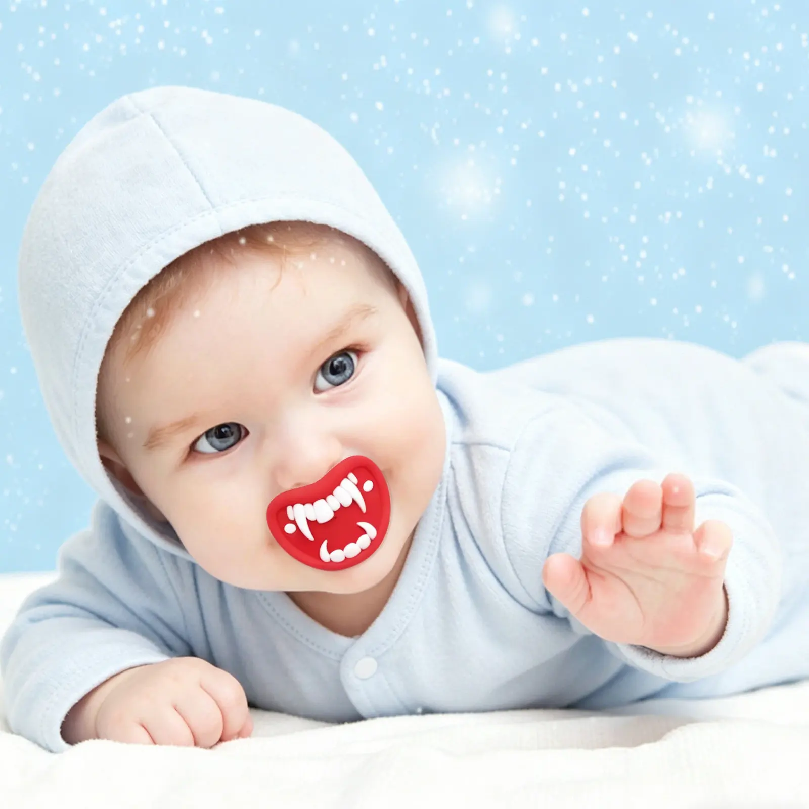 2 Pcs Prank Newborn Soother Halloween Pacifier Funny Kids Accessories Baby
2 Pcs Prank Newborn Soother Halloween Pacifier Funny Kids Accessories Baby