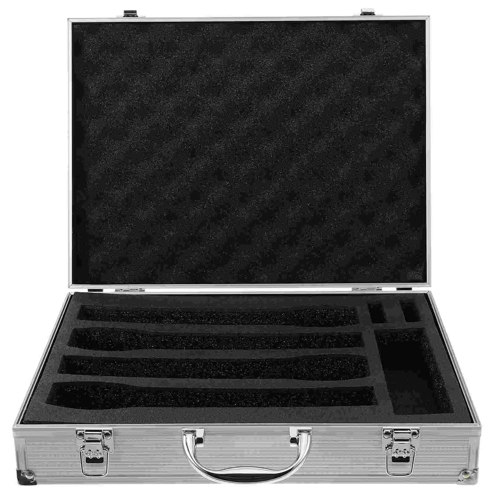 Microphone Carrying Case Cordless Microphone Case Portable Microphone Box With Handle For Travel Musical Instrument Accessories
Microphone Carrying Case Cordless Microphone Case Portable Microphone Box With Handle For Travel Musical Instrument Accessories