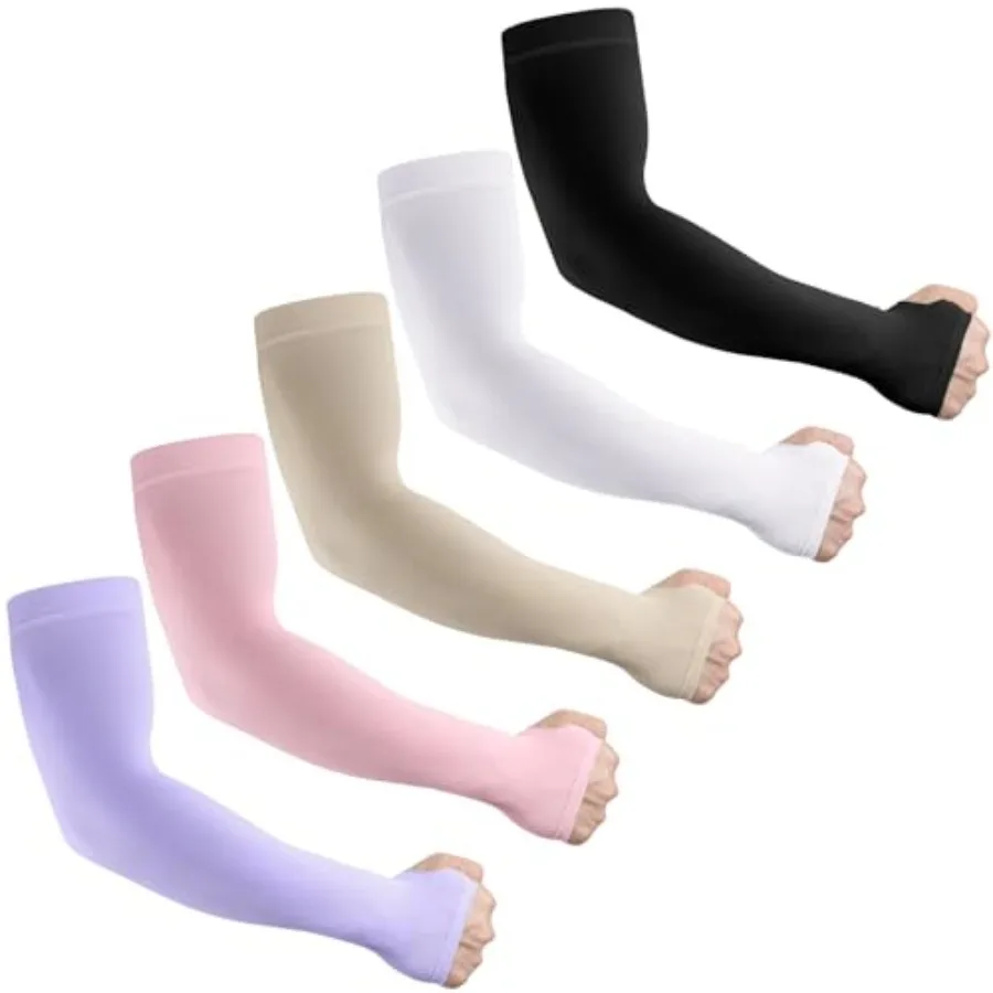 LUOLIIL VOE Sun Protection Cooling Arm Sleeves for Men andWomen, Compression Sleeves for Football, Golf and Volleyball
LUOLIIL VOE Sun Protection Cooling Arm Sleeves for Men andWomen, Compression Sleeves for Football, Golf and Volleyball
