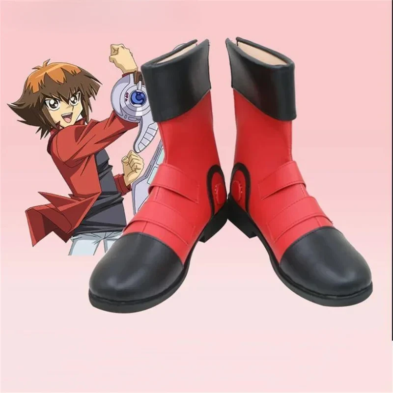 Anime Cosplay Shoes Yuki Judai manjome Jun Yu Gi Oh Boots Halloween Costume Accessories Props Made
Anime Cosplay Shoes Yuki Judai manjome Jun Yu Gi Oh Boots Halloween Costume Accessories Props Made
