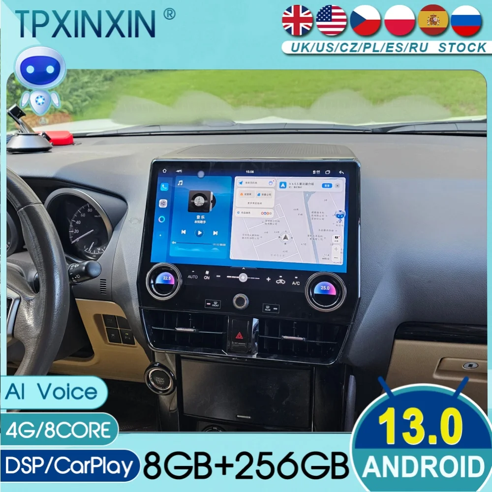 For Toyota Prado 150 2009~2022 Modified For Lexus GX550 Android Carplay Car Radio Stereo Automotive Multimedia Player Head Unit
For Toyota Prado 150 2009~2022 Modified For Lexus GX550 Android Carplay Car Radio Stereo Automotive Multimedia Player Head Unit