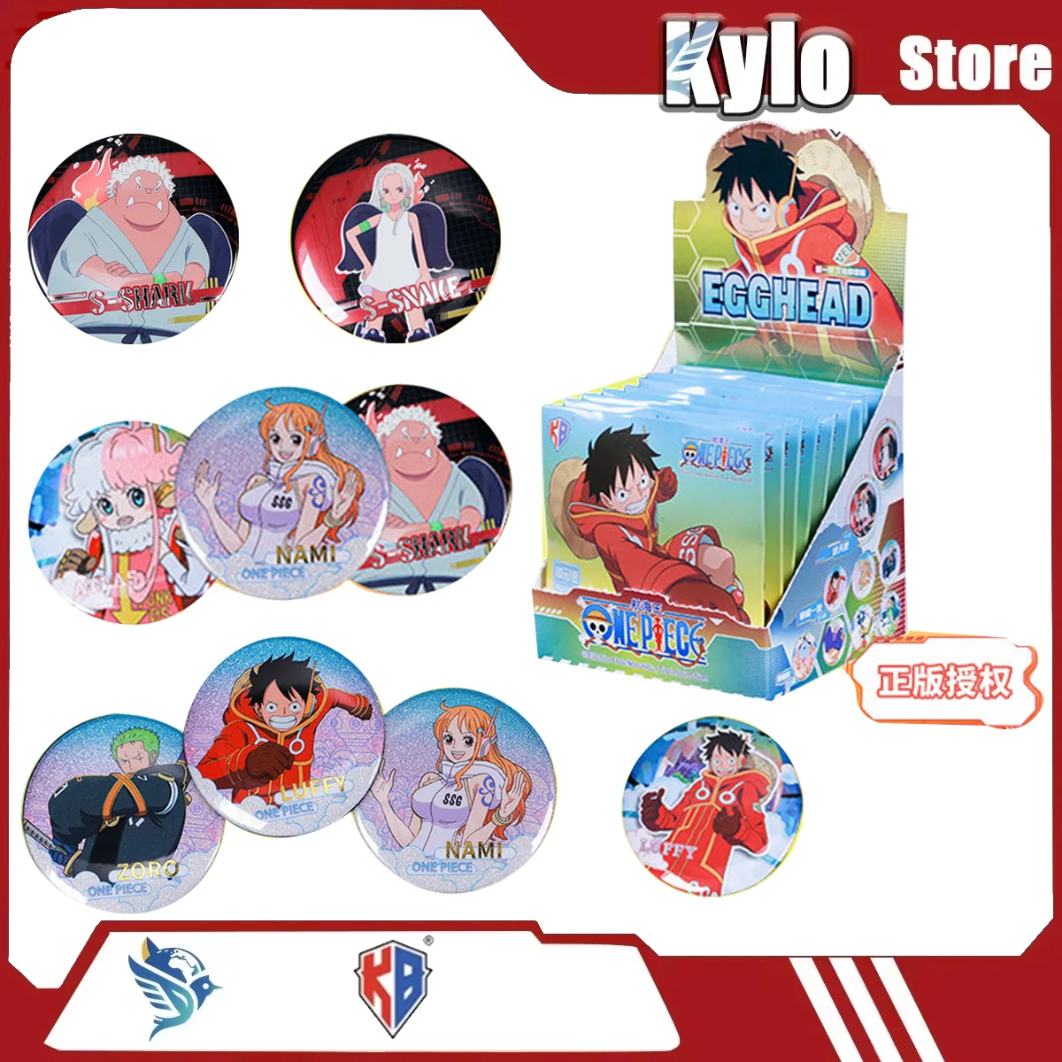 Kabao Culture And Creative Works One Piece (The Pirate King) Aigeherd Chapter Badge Gift Monkey D Luffy Intense Sports
Kabao Culture And Creative Works One Piece (The Pirate King) Aigeherd Chapter Badge Gift Monkey D Luffy Intense Sports