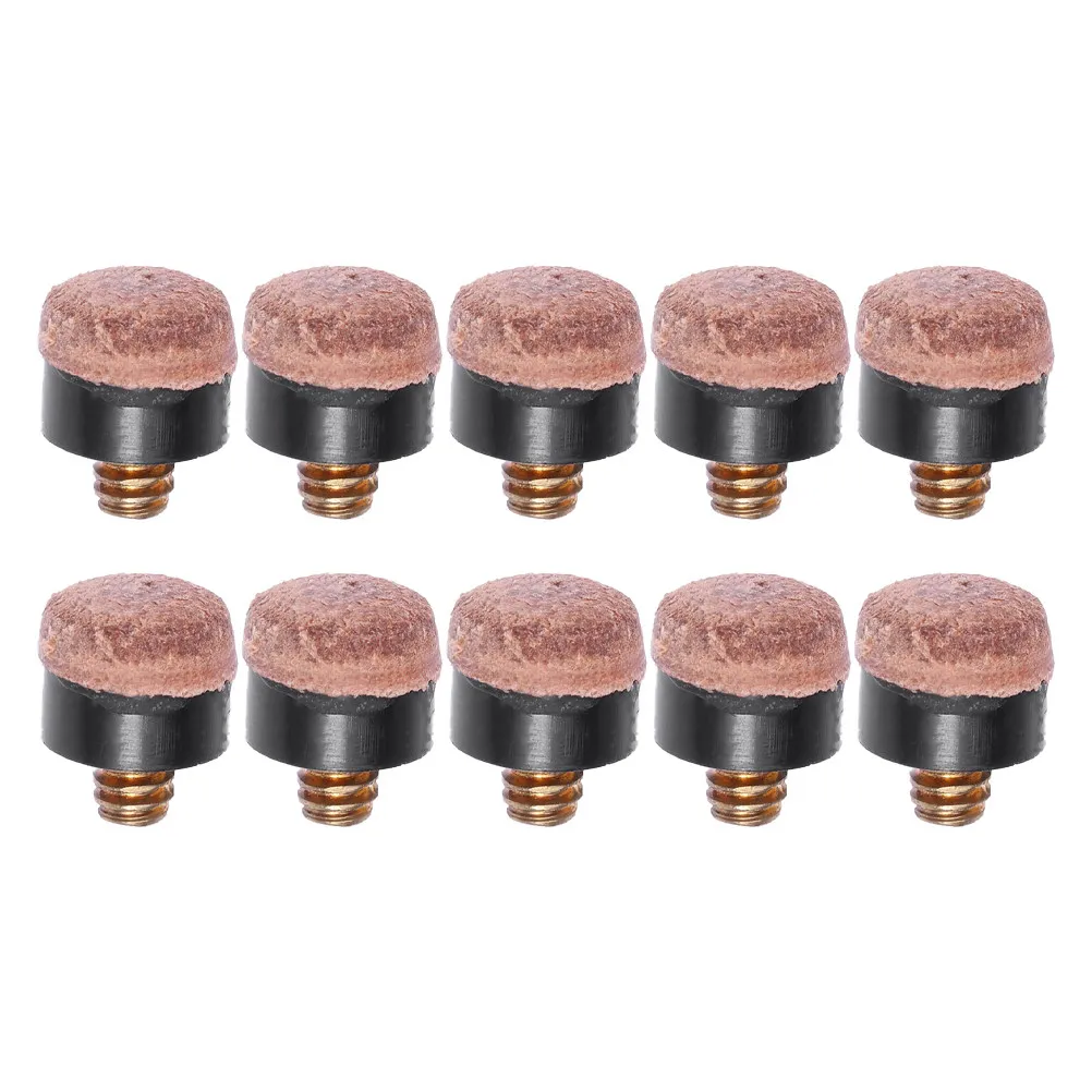 20Pcs American Style Cue Tips Pool Cues Screw-on Replacement Tips for Billiard Cues Accessories Billiard Supplies
20Pcs American Style Cue Tips Pool Cues Screw-on Replacement Tips for Billiard Cues Accessories Billiard Supplies