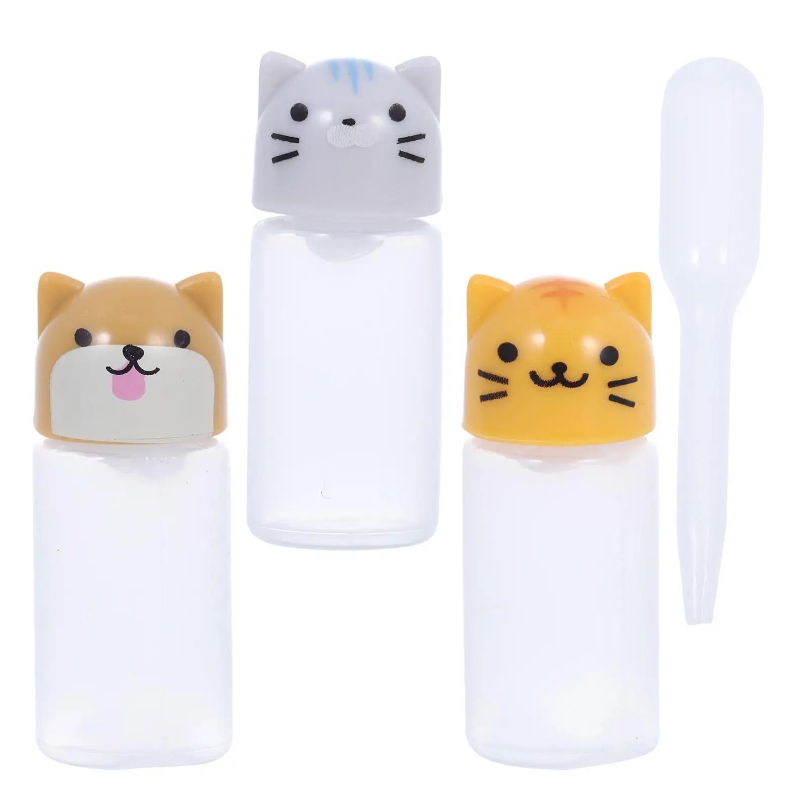 Plastic Cartoon Animal Shaped Sauce Bottles Reusable Empty Ketchup Containers Portable Mini Size For Kitchen Barbecue Camping
Plastic Cartoon Animal Shaped Sauce Bottles Reusable Empty Ketchup Containers Portable Mini Size For Kitchen Barbecue Camping