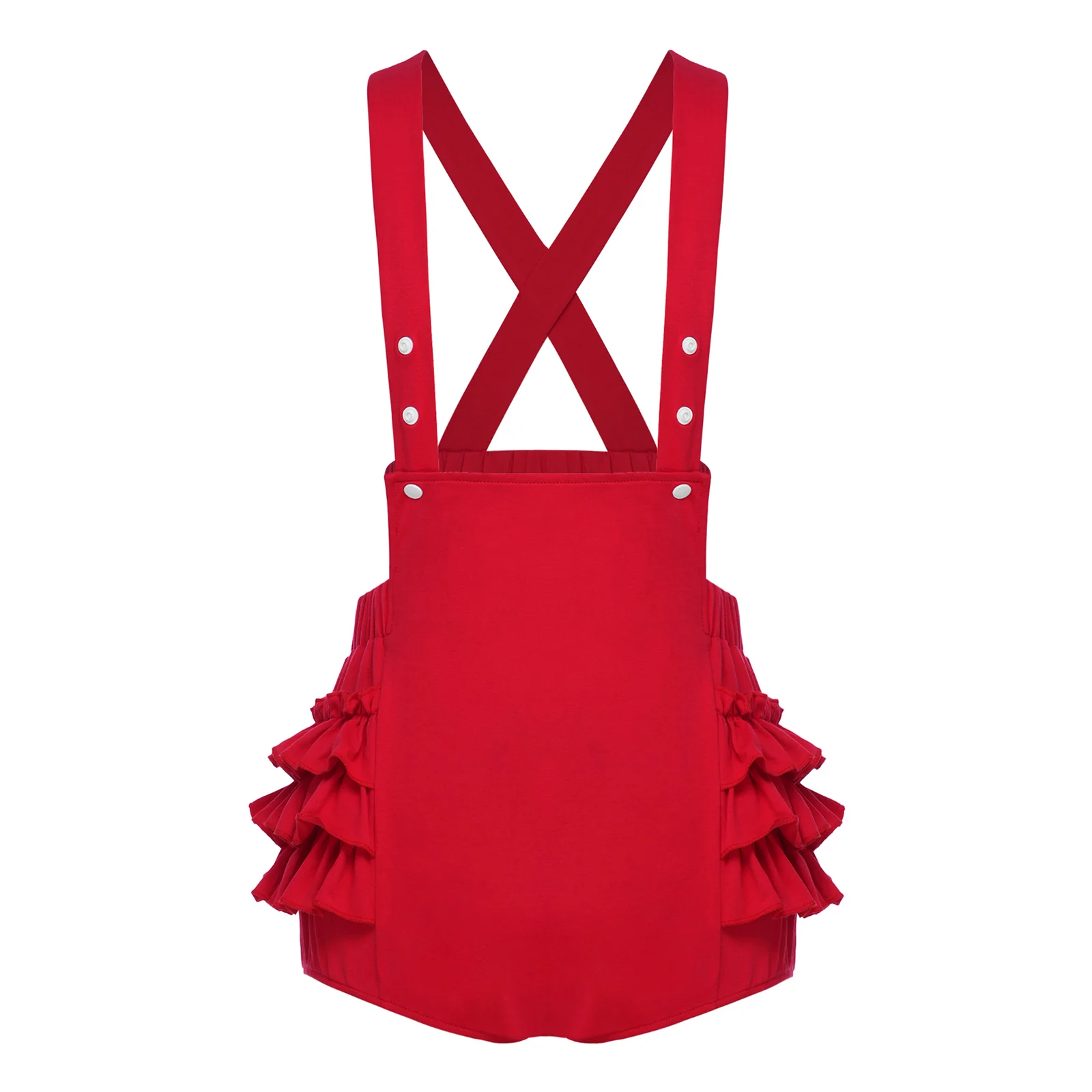 Women Rave Party Romper Ruffled Tiered Flounce Shorts Elastic Waist Adjustable Strap Suspender Bib Overalls Bodysuit
Women Rave Party Romper Ruffled Tiered Flounce Shorts Elastic Waist Adjustable Strap Suspender Bib Overalls Bodysuit