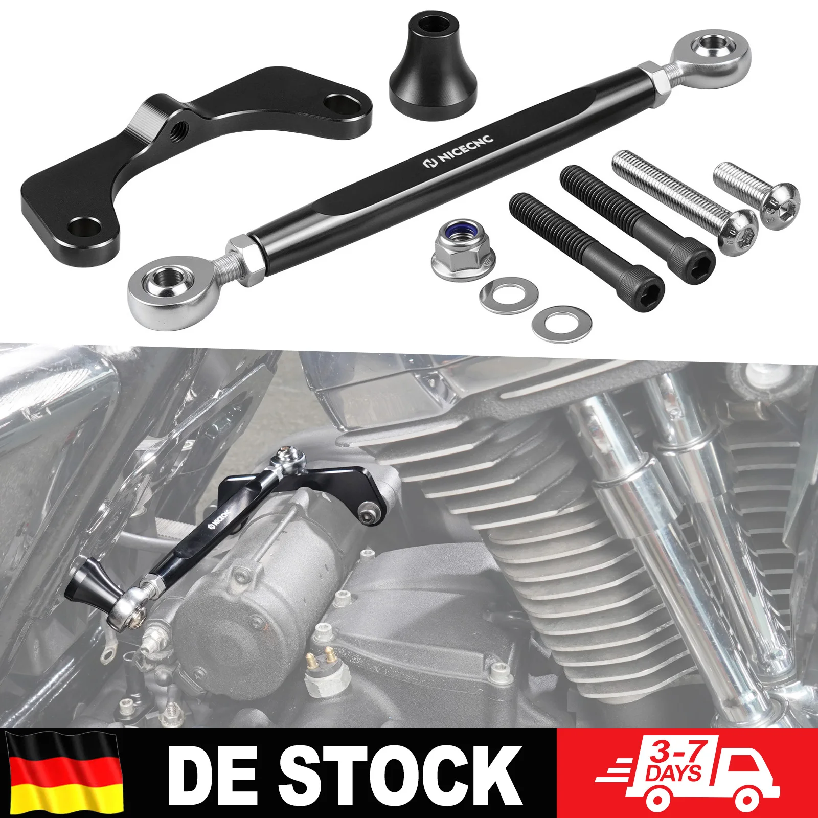 Motorcycle M8 Engine Frame Stabilizer for Harley Road Glide Special 2017-2025 CVO Road Glide 2018-2024 Road Glide FLTRX 17-2020
Motorcycle M8 Engine Frame Stabilizer for Harley Road Glide Special 2017-2025 CVO Road Glide 2018-2024 Road Glide FLTRX 17-2020
